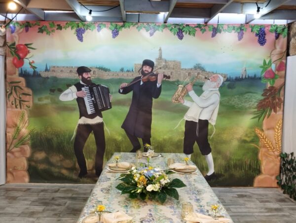 ⁦ציור מיוחד לחג הסוכות בהדפסה על בד-במחיר השקה חגיגי שלא יחזור!⁩ – תמונה ⁦3⁩
